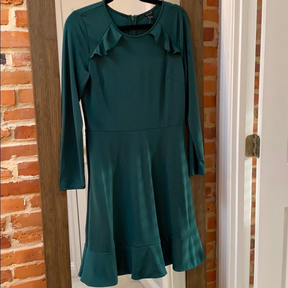 Ann Taylor Kelly Green dress